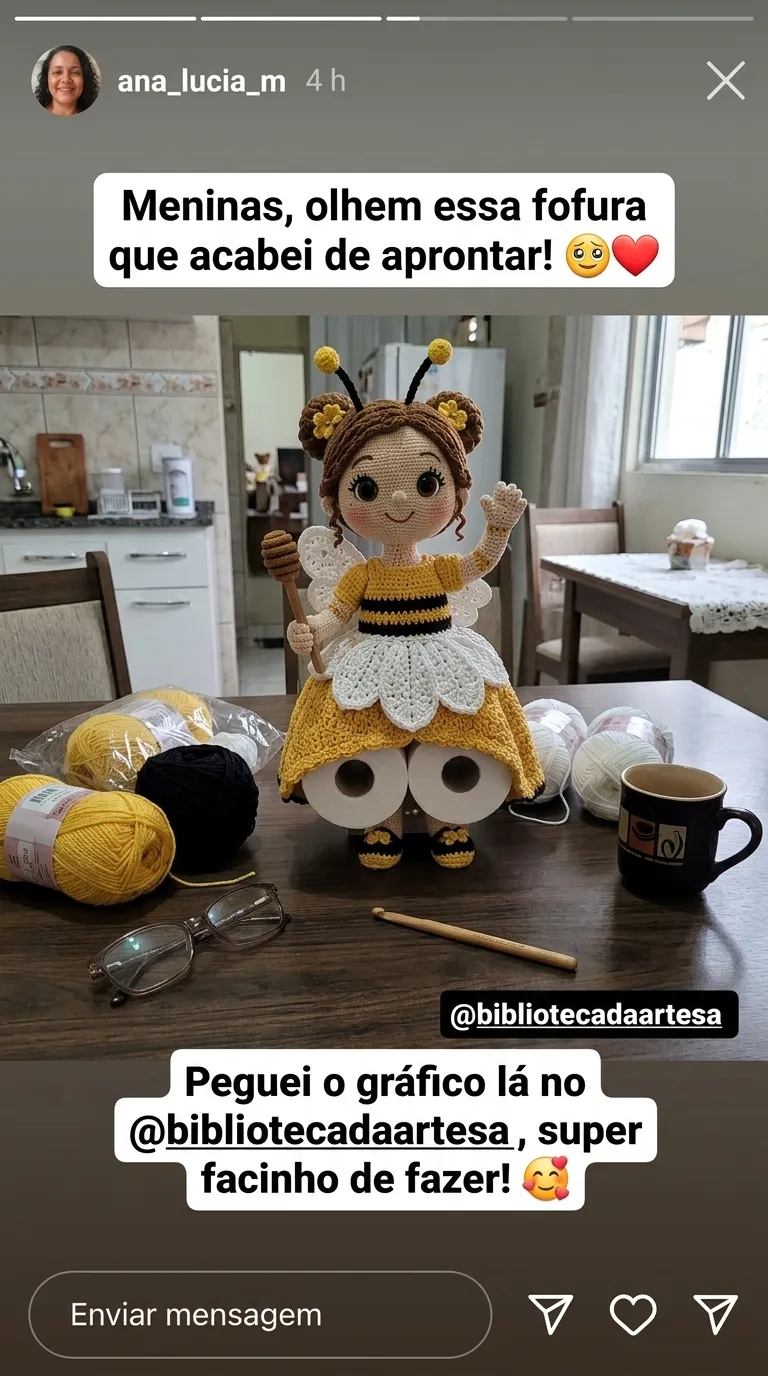 Customer testimonial about the Secret Crochet Library