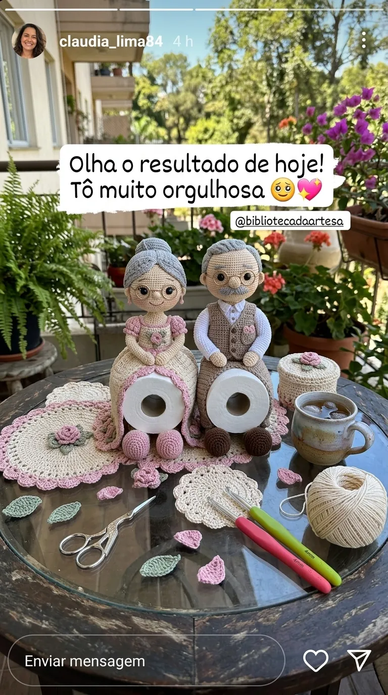 Customer testimonial about the Secret Crochet Library